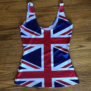 Black milk Union Jack singlet *sample*